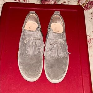 Kate Spade Tan Sneakers with Tassels